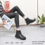 526382-028 黑色 时尚英伦风女马丁靴【单靴】