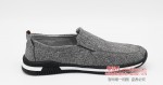 BX028-568 灰色 休闲舒适男布单鞋