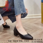 BX595-028 黑色 时装优雅舒适平底女单鞋