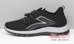 BX260-147 黑色 舒适休闲【飞织】男士网鞋