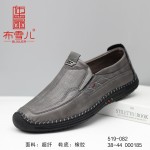 BX519-082 灰色 商务舒适休闲男单鞋