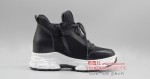 BX385-320 黑灰色 时尚休闲女棉鞋【大棉】