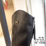 BX180-187 黑色 时尚百搭高筒女长靴【厚二棉】