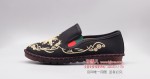 BX593-039 黑色 女中国风刺绣【国潮】舒适布单鞋