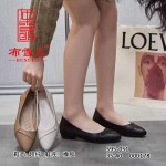 BX595-051 黑色 休闲时装女单鞋