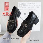 BX180-192 黑色 乐福鞋时装女单鞋