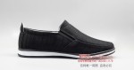 BX651-005 黑色 舒适休闲布面男单鞋