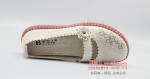 BX660-009 米白色 舒适休闲中老年女鞋