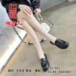 BX695-002 黑色 休闲时装女单鞋（乐福鞋）