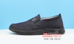BX132-156 灰色 休闲舒适中老年男单鞋