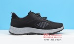 BX260-215 黑色 休闲舒适中老年男鞋【飞织】单鞋
