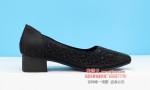 BX385-349 黑色 时尚休闲女单鞋