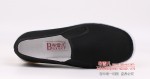 BX185-017 黑色 升级版【机纳底贴白胶】千层底手工布鞋