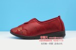 BX008-930 红色 中老年保暖舒适女棉鞋【二棉】