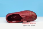 BX008-930 红色 中老年保暖舒适女棉鞋【二棉】