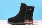 BX655-008 黑色 时尚休闲女雪地靴（【大棉】