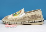 BX665-031 米色 民族风凤凰刺绣女单鞋【升级中草药鞋垫】