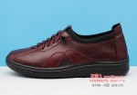 BX120-722 红色 中老年休闲舒适女单鞋