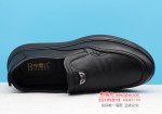 BX618-373 黑色  商务休闲舒适男单鞋