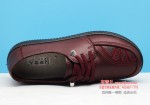 BX151-373 红色 中老年休闲舒适女单鞋
