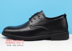 BX618-369 黑色  商务休闲舒适男单鞋