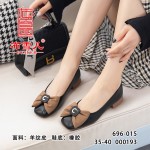 BX696-015 黑色 时装优雅舒适女单鞋