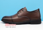 BX618-370 棕色  商务休闲舒适男单鞋