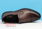 BX618-368 棕色  商务休闲舒适男单鞋
