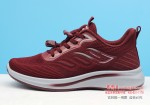 BX260-232 红色 舒适磁能震动【健步鞋】女单鞋